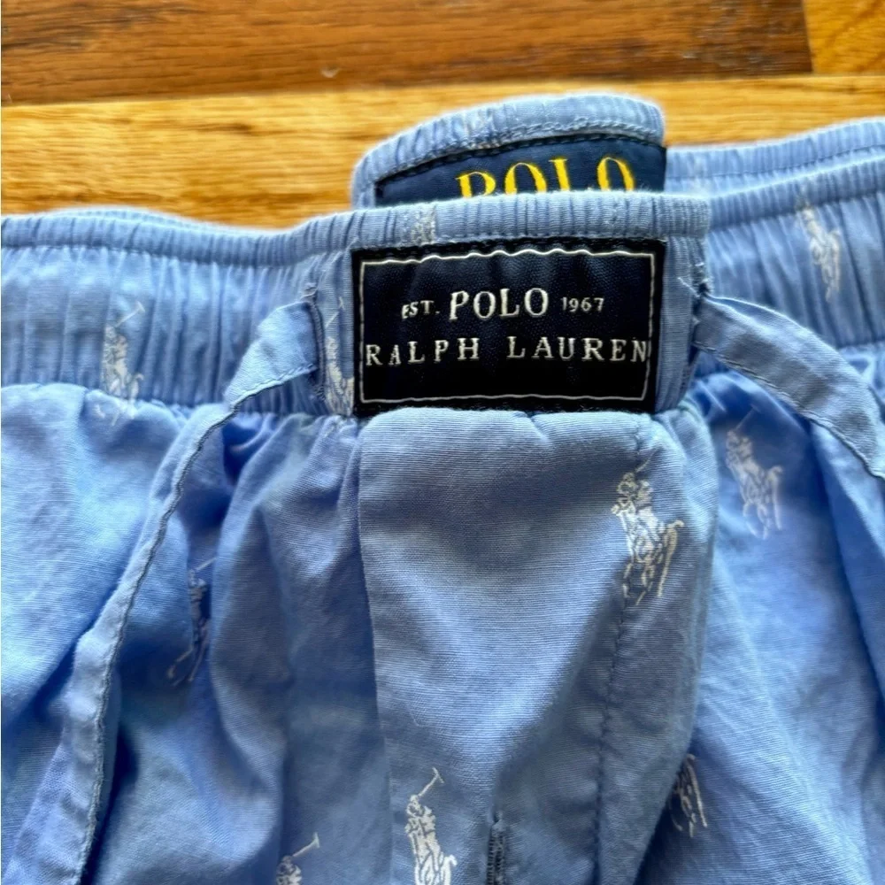 Polo Ralph Lauren Mens Pajama Pants Loungewear All Over Pony Sleep Medium